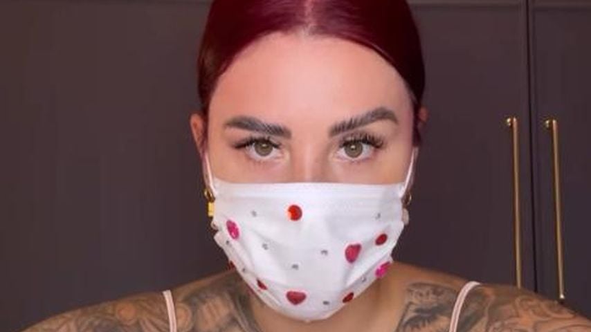 Kate Merlan war wegen plötzlicher Gesichtslähmung in Klinik