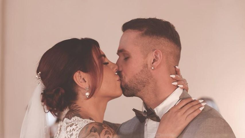 Kate Merlan und Jakub Jarecki bei ihrer Hochzeit