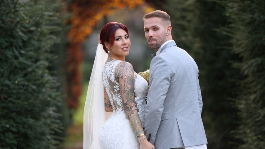 Kate Merlan und Jakub Merlan-Jarecki bei ihrer Hochzeit