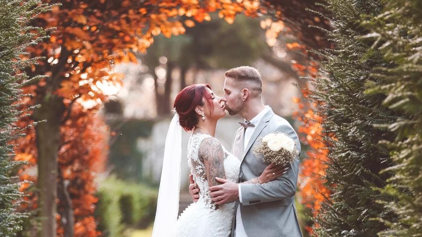 Kate Merlan und Jakub Jarecki bei ihrer Hochzeit