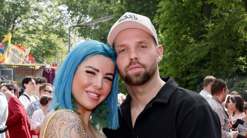Kate Merlan und Jakub Merlan-Jarecki im Mai 2024