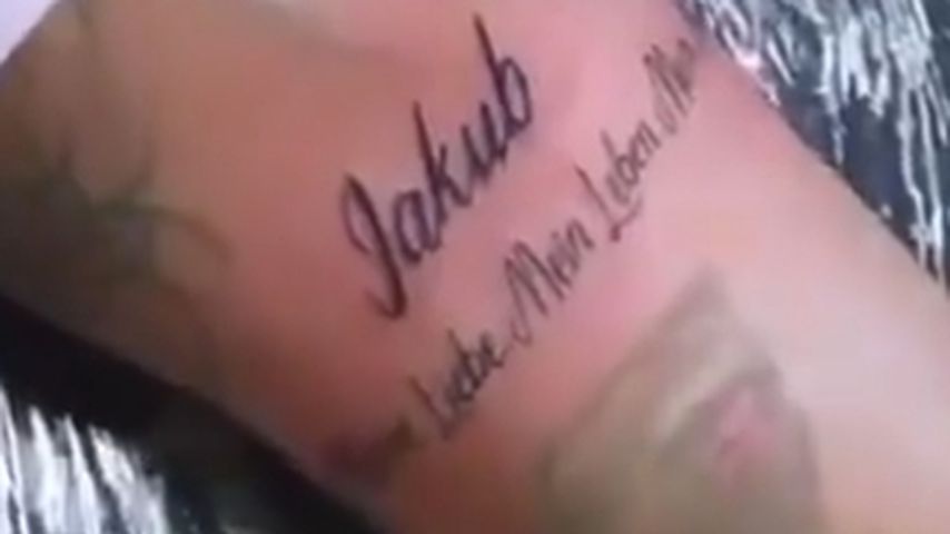 Kate Merlans Liebes-Tattoo