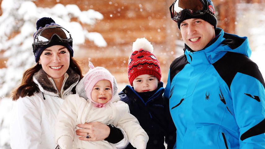 Zuckerstangen zu Xmas: Prinz George und Charlotte zuckersüß!