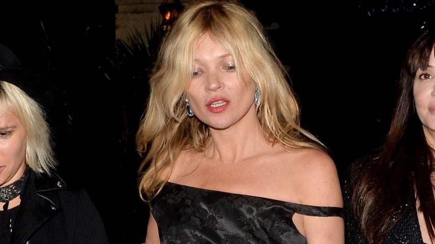 Kate Moss: Mit Krücken auf der Suche nach einem Liebes-Nest!