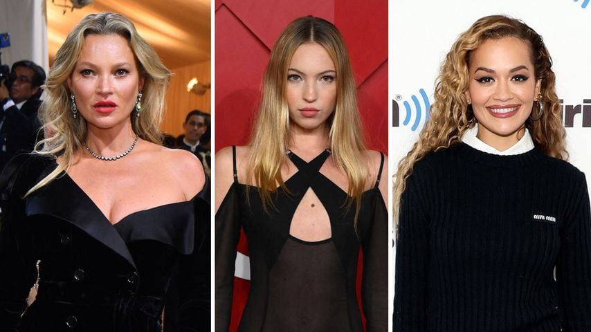 Kate Moss genießt Sommerurlaub mit Tochter Lila und Rita Ora