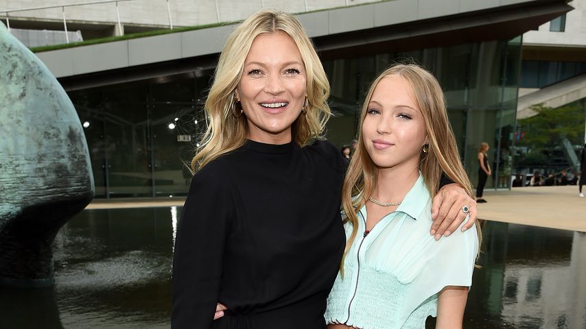 Kate Moss mit ihrer Tochter Lila, 2019