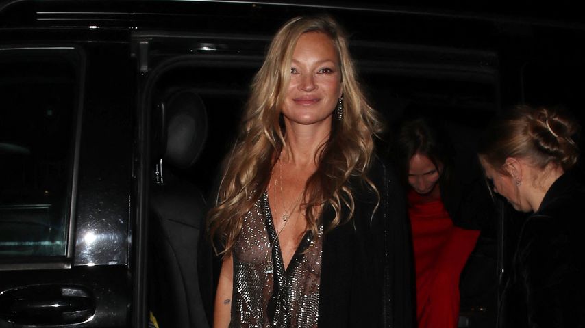 Nach Rückfall-Verdacht: Kate Moss trägt Hauch von nichts
