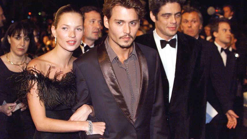 Kate Moss und Johnny Depp, 1998