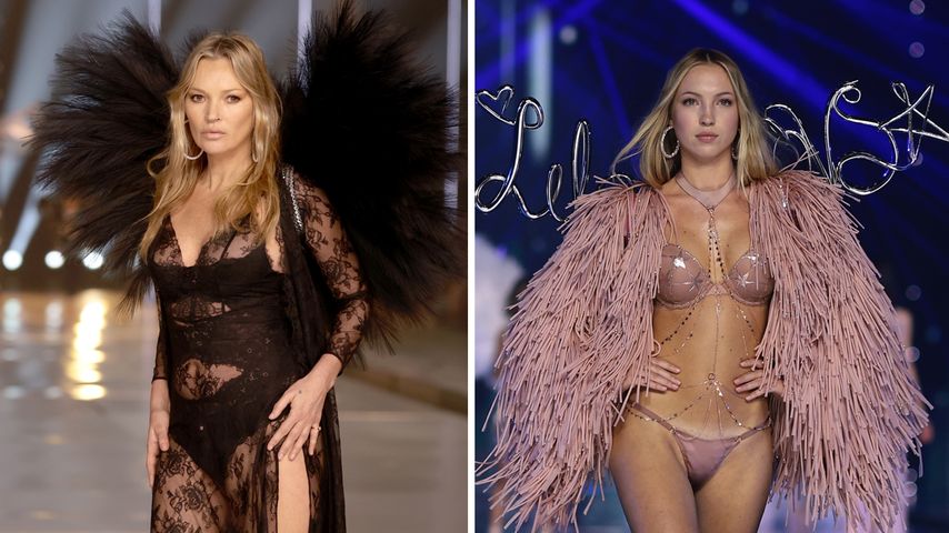Kate Moss und Tochter Lila rocken die Victoria's-Secret-Show