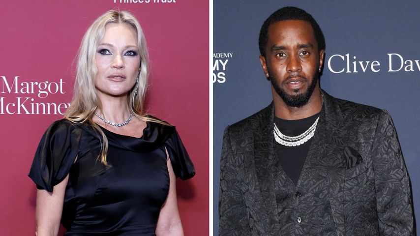 Collage: Kate Moss und P. Diddy
