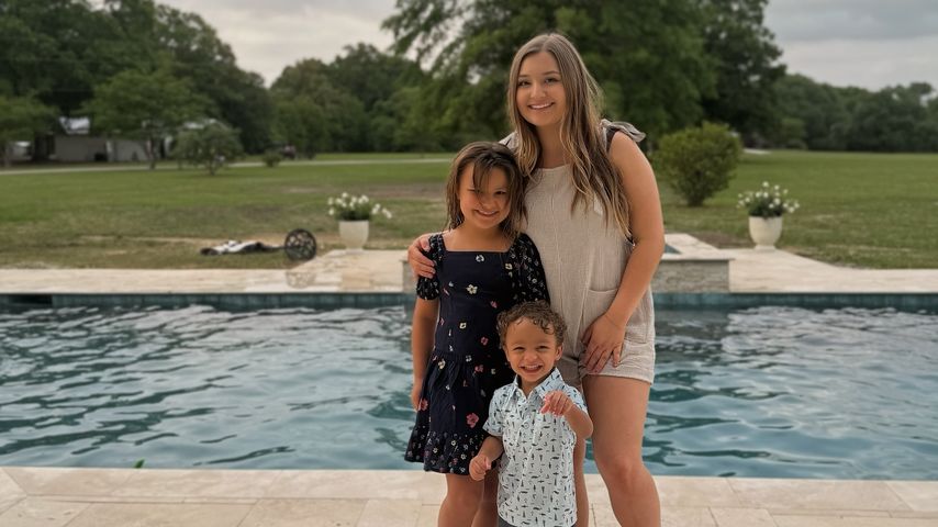 Kate Ordone, TikTok-Star, mit ihren Kindern