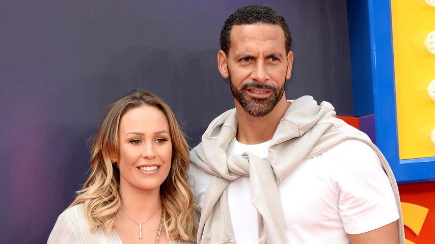 Kate Wright und Rio Ferdinand bei der Europapremiere von "Toy Story 4"