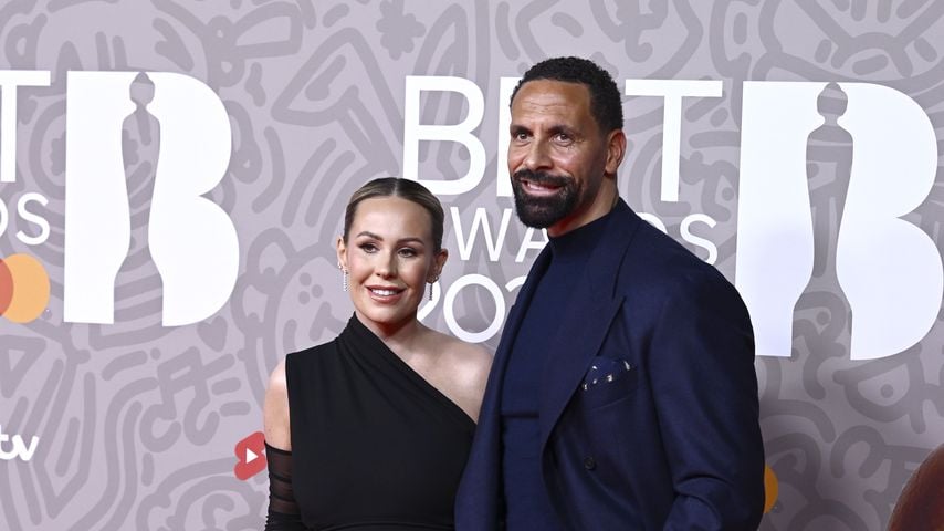 Kate Wright und Rio Ferdinand im Februar 2023
