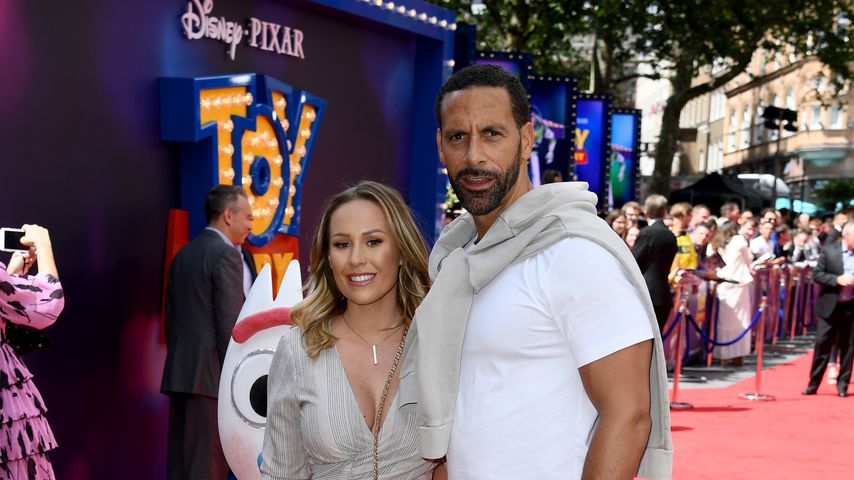 Kate Wright und Rio Ferdinand 2019 in London