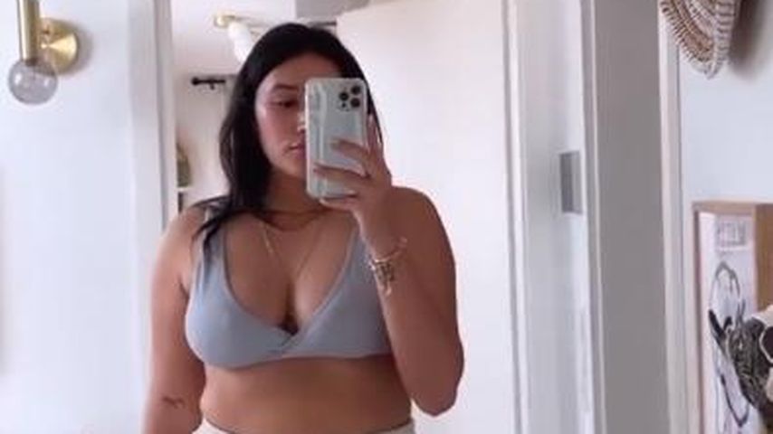 Katharina Damm einen Monat nach der Geburt ihrer Tochter
