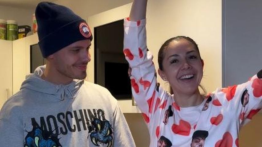 Katharina Eisenblut und ihr Partner Dominic Höppner, Januar 2026