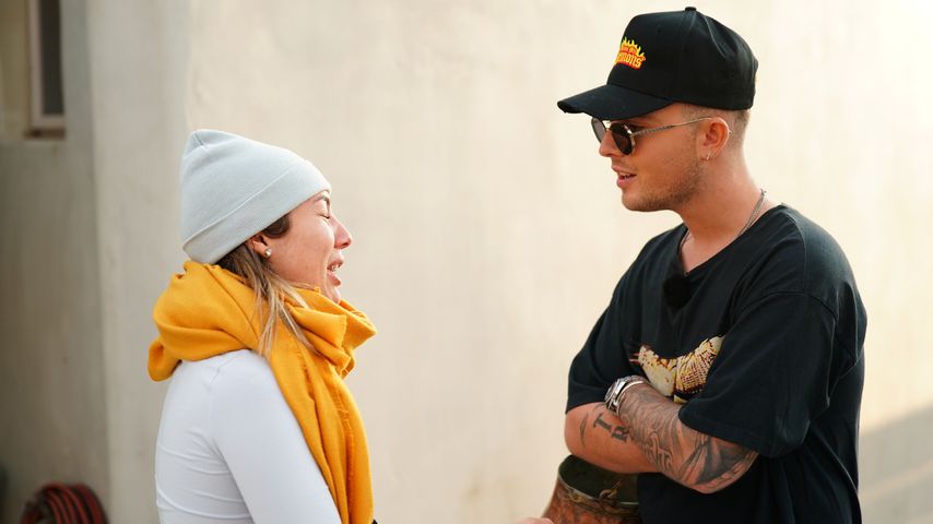 Katharina Eisenblut und DSDS-Jurymitglied Mike Singer