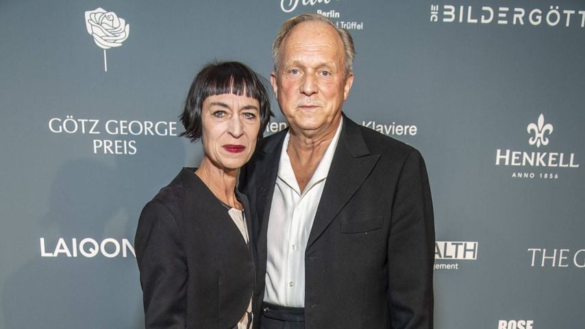 Katharina John und Ulrich Tukur beim Götz George Preis 2026 im Kaiserin-Friedrich-Haus in Berlin