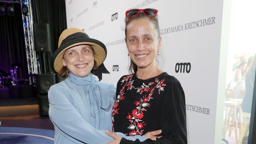 Katharina Thalbach und ihre Tochter Anna Thalbach im Juli 2019