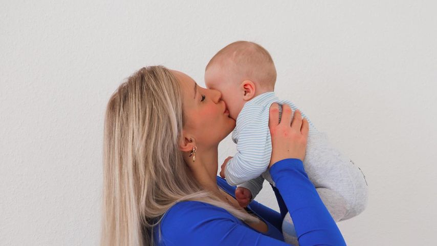 Katharina Wagener und ihr Sohn
