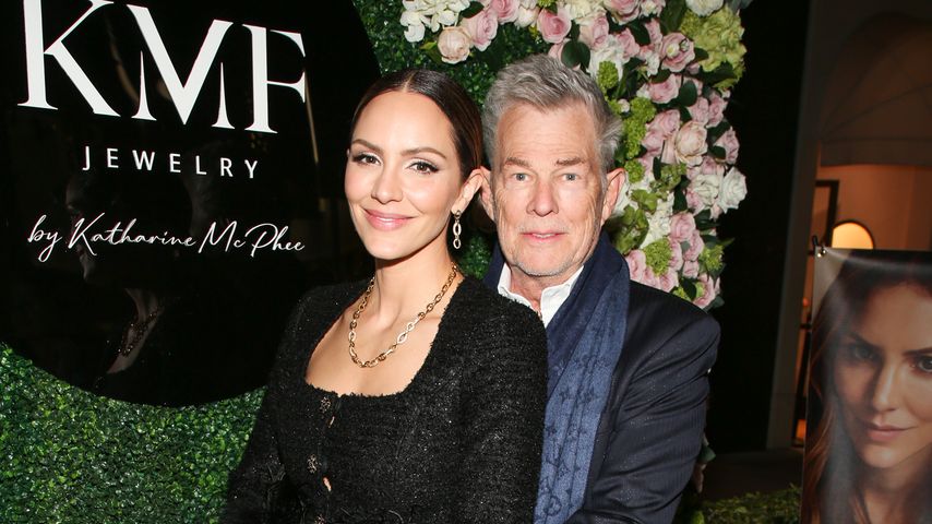 Katharine McPhee und David Foster im November 2022