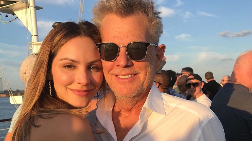 Katharine McPhee und David Foster im August 2020