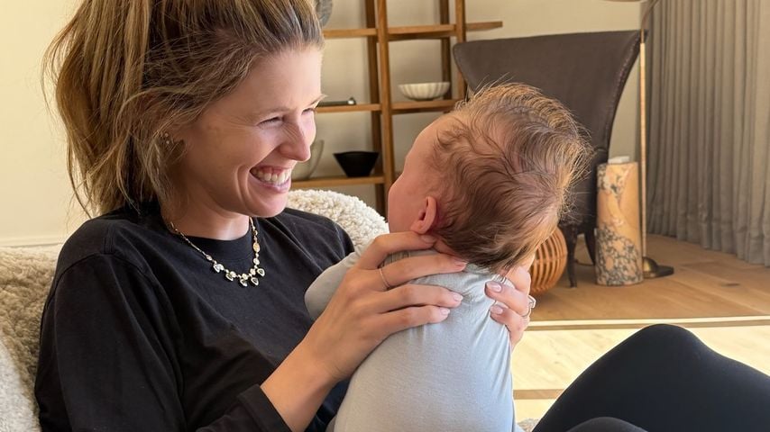 Katherine Schwarzenegger mit ihrem Sohn Ford, Januar 2025