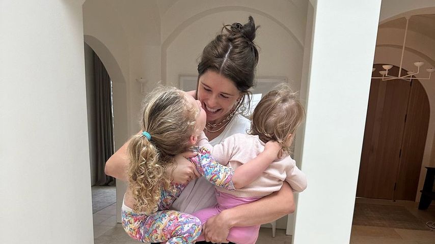 Katherine Schwarzenegger mit ihren beiden Töchtern