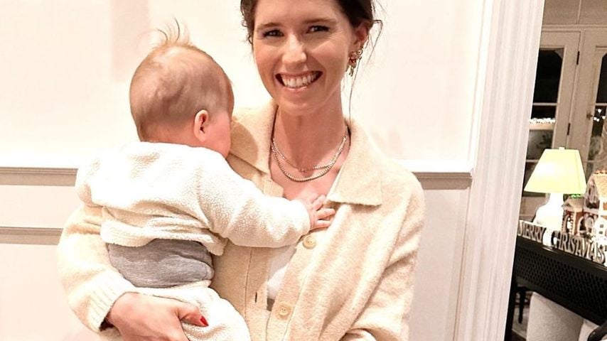 Katherine Schwarzenegger mit ihren Töchtern Lyla und Eloise