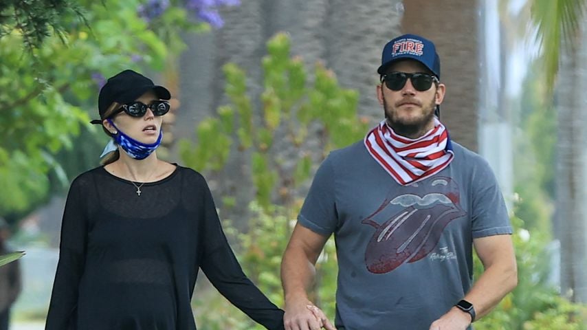 Katherine Schwarzenegger und Chris Pratt im Juni 2020