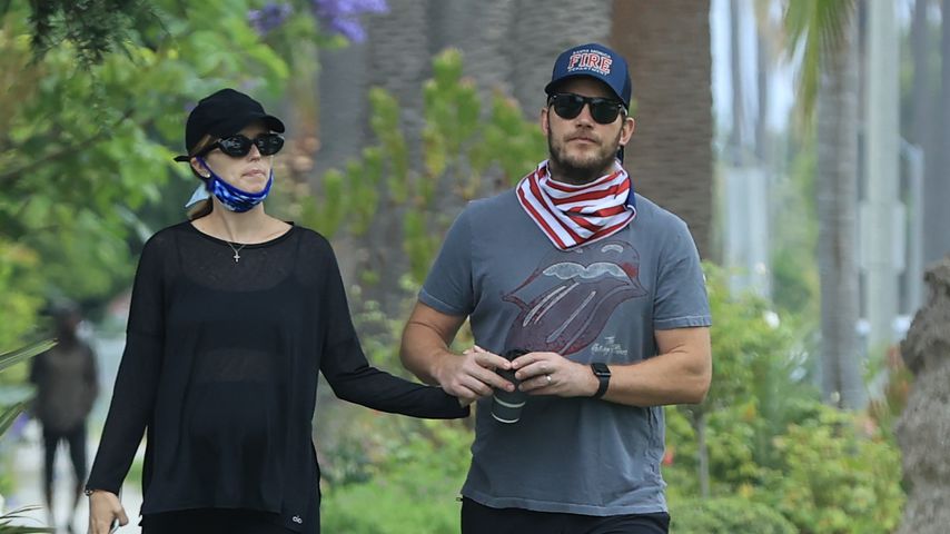 Katherine Schwarzenegger und Chris Pratt im Juni 2020