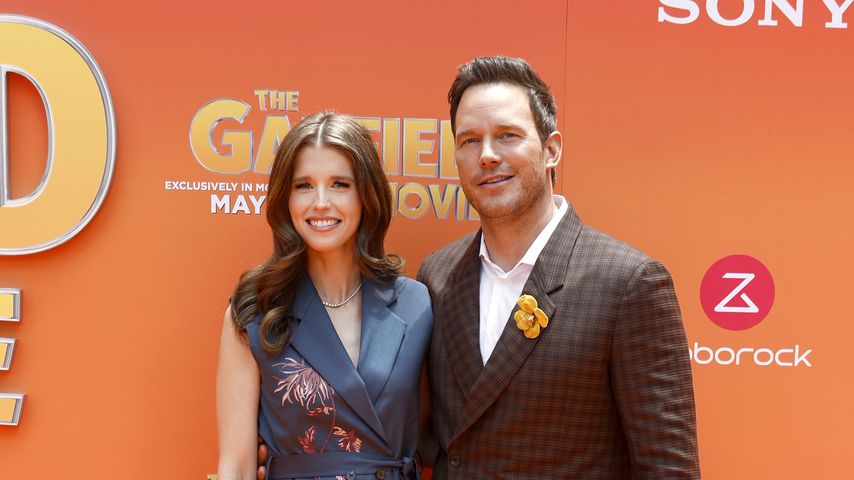 Katherine Schwarzenegger und Chris Pratt auf der "Garfield"-Filmpremiere 2024