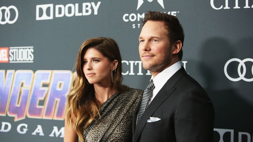 Katherine Schwarzenegger und Chris Pratt im April 2019