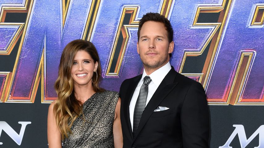 Katherine Schwarzenegger und Chris Pratt im April 2019