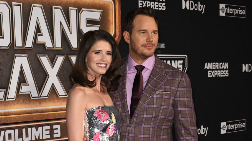 Katherine Schwarzenegger und Chris Pratt auf der "Guardians of the Galaxy Vol. 3"-Premiere, 2023