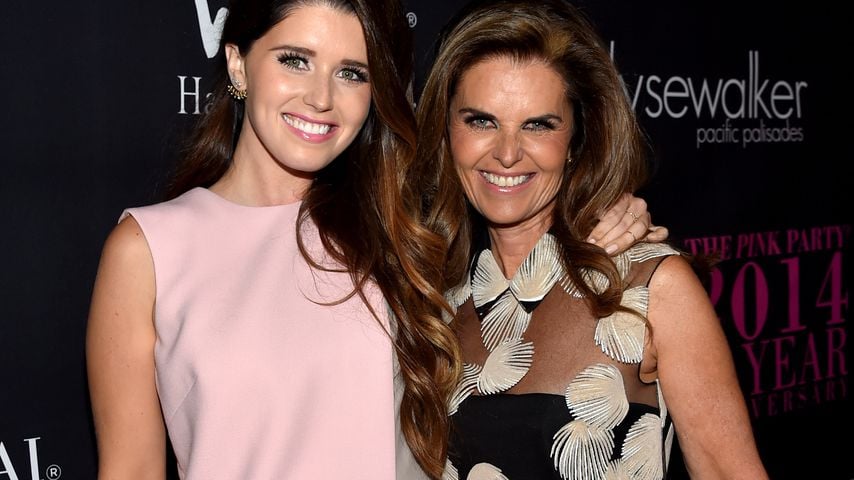 Katherine Schwarzenegger und ihre Mutter Maria Shriver auf der Pink Party in Santa Monica 2014