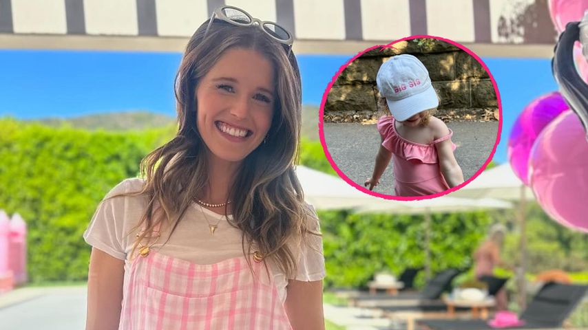 Collage: Katherine Schwarzenegger und ihre Tochter Eloise Christina