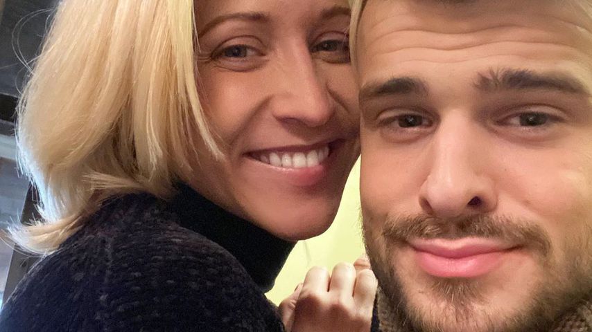 Kathrin Menzinger mit ihrem Freund Max Boas