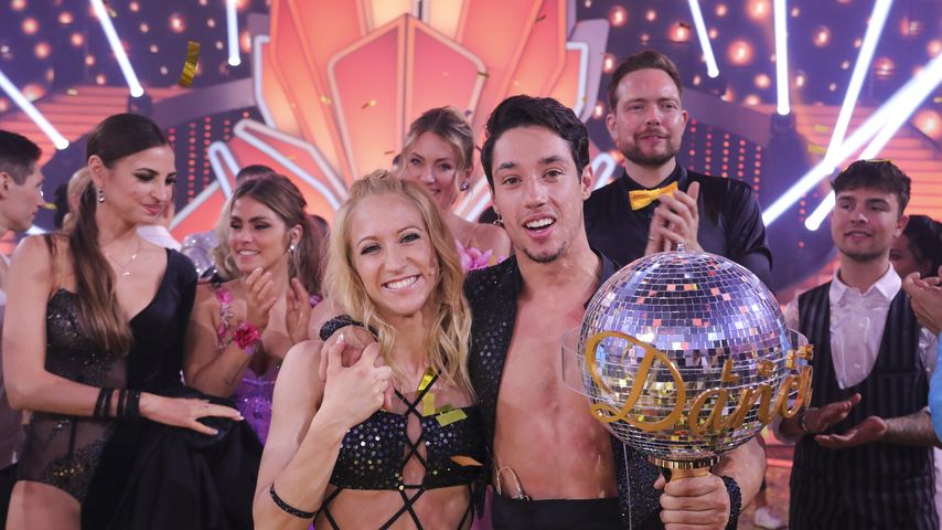 Kathrin Menzinger und René Casselly , "Let's Dance"-Gewinner 2022