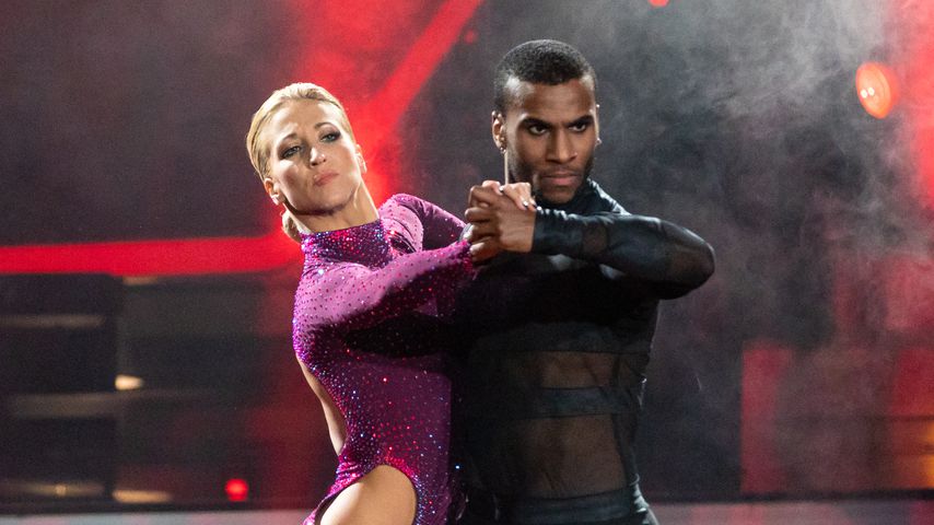 Kathrin Menzinger und Tijan Njie in der ersten "Let's Dance"-Liveshow, Februar 2020