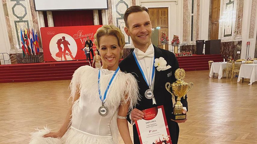Kathrin Menzinger und Vadim Garbuzov, Dezember 2019