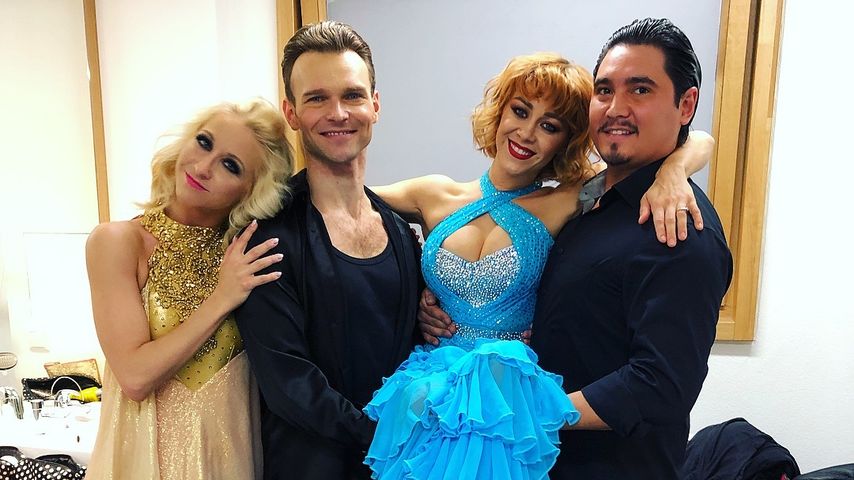 Kathrin Menzinger, Vadim Garbuzov, Oana Nechiti und Erich Klann, Januar 2019