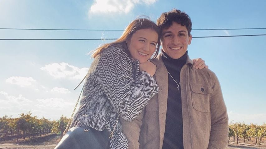 Kathryn Hoedt mit ihrem Freund