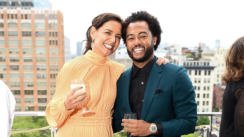 Katie Holmes and Bobby Wooten III. im Mai 2022 in New York