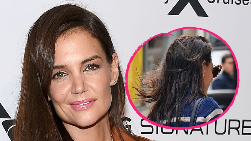 Herrlich normal: Katie Holmes geht mit nassen Haaren bummeln