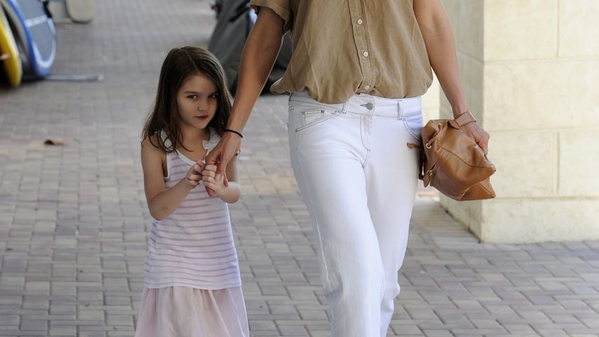 Katie Holmes mit ihrer Tochter Suri, Mai 2011