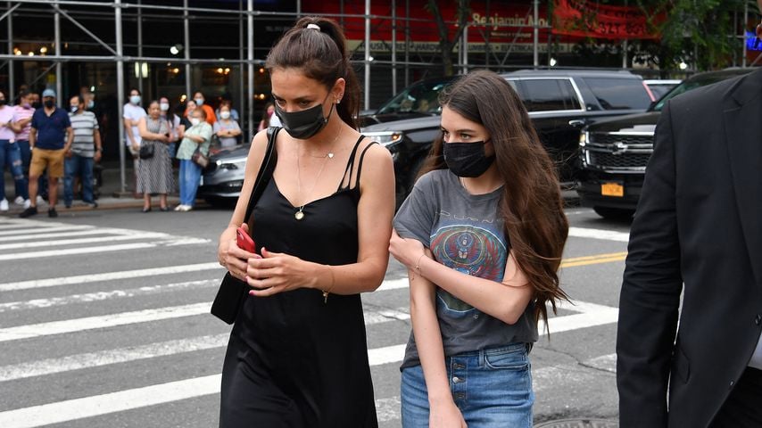 Katie Holmes und Suri Cruise im Juni 2021