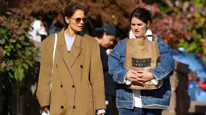 Katie Holmes und Suri Cruise in New York