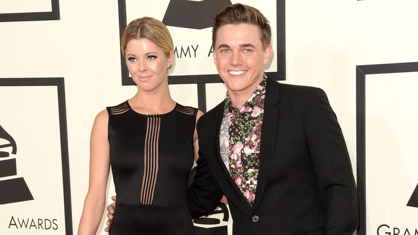 Katie Peterson und Jesse McCartney im Januar 2014