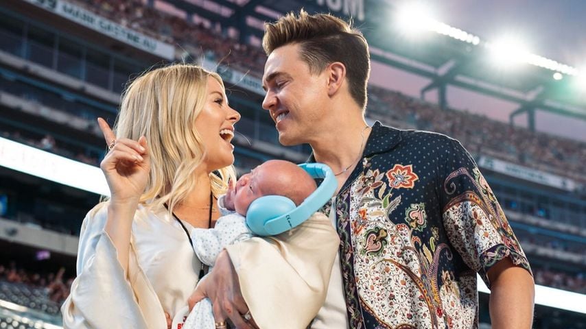 Jesse McCartneys Sohn Archer erlebt sein allererstes Konzert